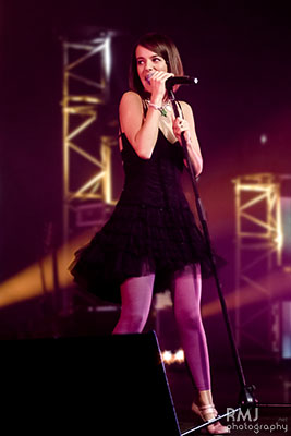 Alizée at W9 VIP Live concert