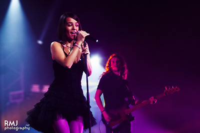 Alizée at W9 VIP Live concert